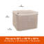 Housse carrée pour climatiseur de chalet Modern Leisure, 36 po x H 30 po, beige