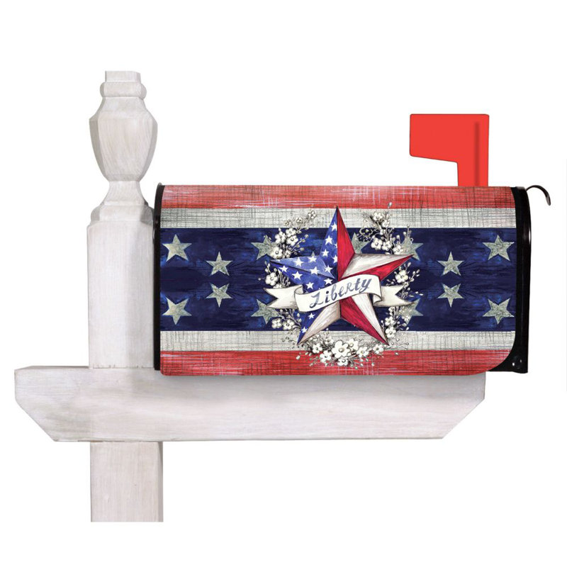 Housse pour boîte aux lettres liberty star