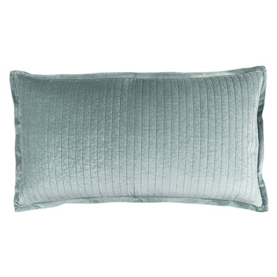 Aria Velvet Lumbar Pillow Cover & Insert