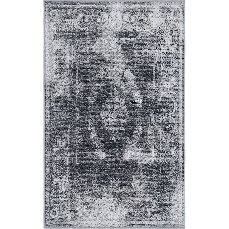 Clevinger Oriental Indoor Rug, Rectangle 3'3" x 5'3"