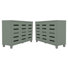 Armoire de rangement à chaussures en bois manufacturé 3 portes Lismore