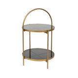 Maeve Glass End Table