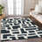 Maliana Washable Abstract Indoor / Outdoor Rug-96102131