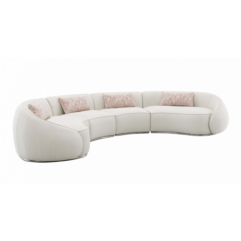 Sectional Sofa w/3 Pillows