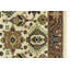 Tapis oriental oriental crème en laine noué à la main 3 pi x 5 pi 1 po