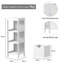 Elimelech Freestanding Linen Cabinet