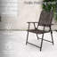Ensemble table et chaises pliantes (2 pièces), supportant jusqu'à 159 kg, assises respirantes, idéal pour les petits espaces extérieurs. Table en verre, protection optimale, montage rapide. Parfait pour balcon ou jardin.