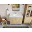 42 po. X P 22 po D Meuble-lavabo simple avec 2 po Calacatta Nuvo Quartz