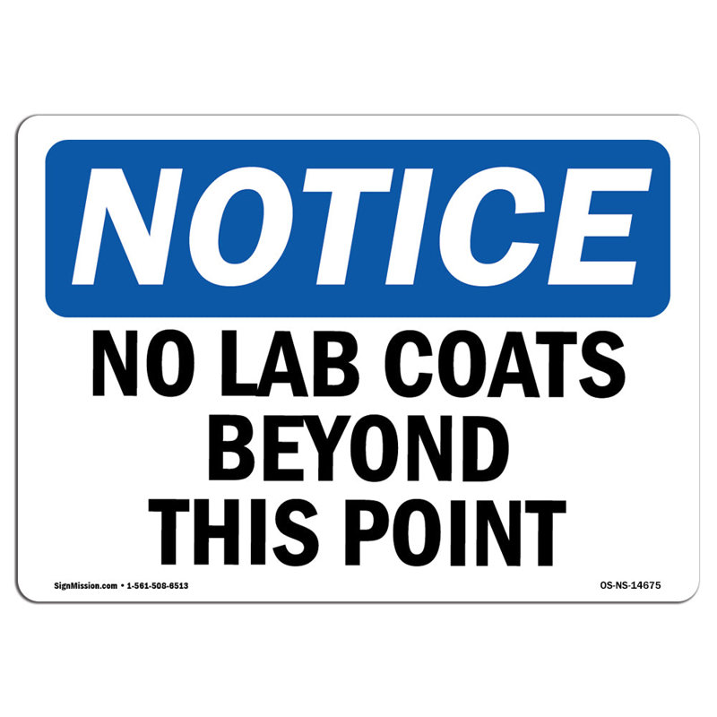 Notice Sign
