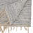 Handcrafted Handloom Table Runner With Delicate Fringe Detail
