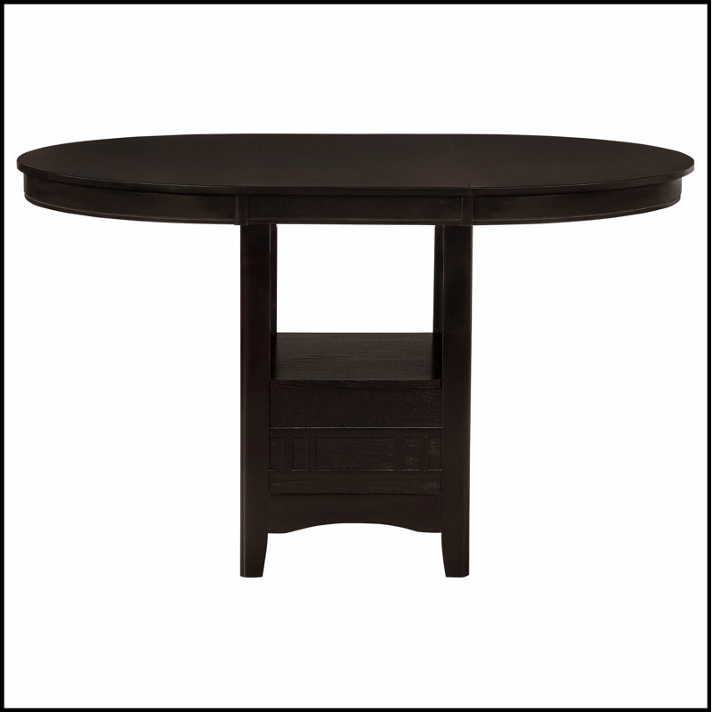 Table de salle à manger Hester Chestnut, Espresso, Châtaigne, H 36 po x L 60 po x l 42 po