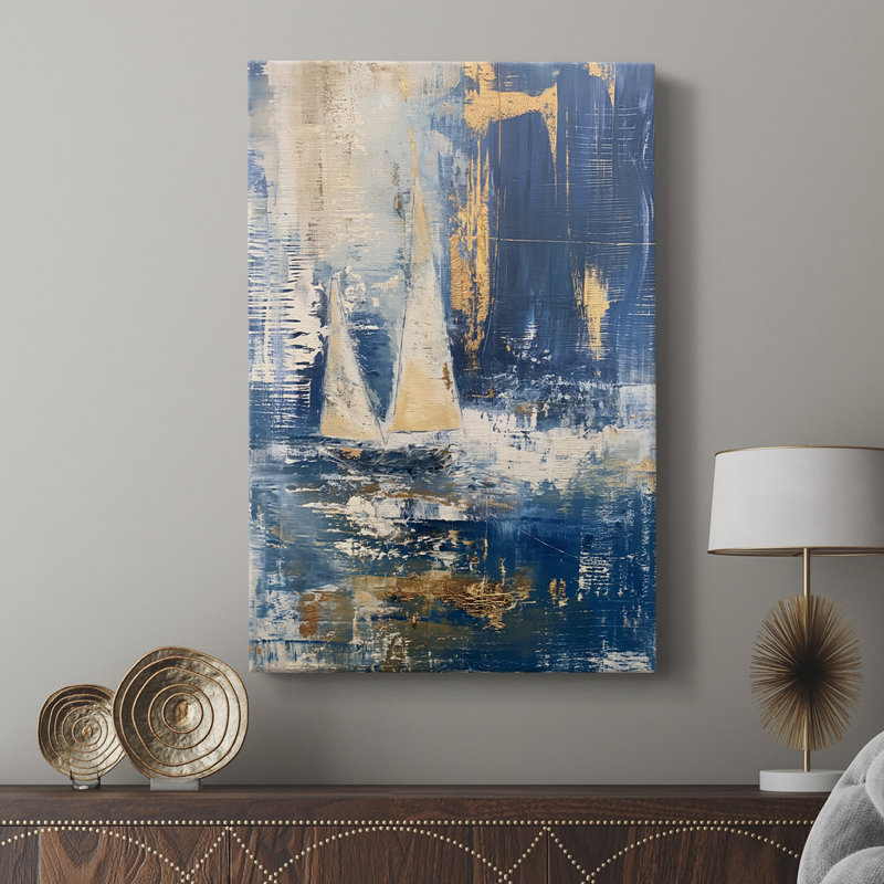 NAUTICAL Series CXCII - Cavas de galerie sur mesure, H 27 po x l 18 po