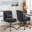 Chaise de bureau rembourrée sans accoudoirs-1491448987