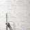Natural 11.82 in. x 11.82 in. Brick Joint Polished Marble Mosaic Tile