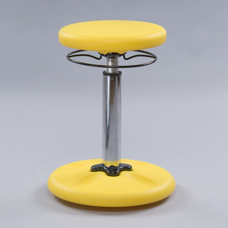 Tabouret de classe 22 po Massimo, Jaune