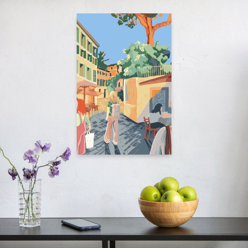 Art urbain de la ville, 24" H x 16" W