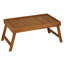 Table-plateau en bois de teck massif Cerritos