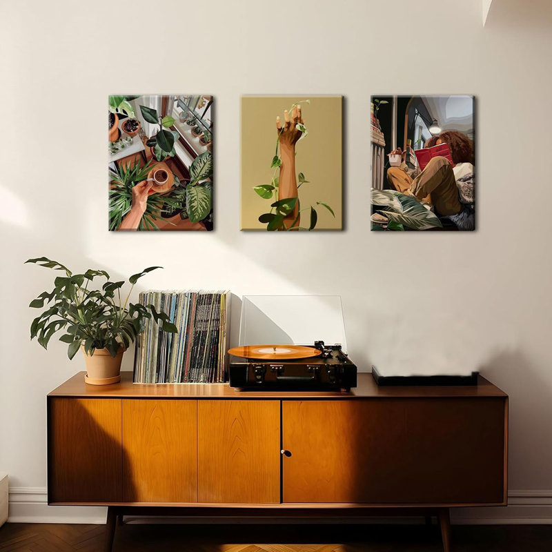 3 Piece Wrapped Canvas Print