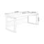 Bureau rectangulaire brun en bois massif-108304451