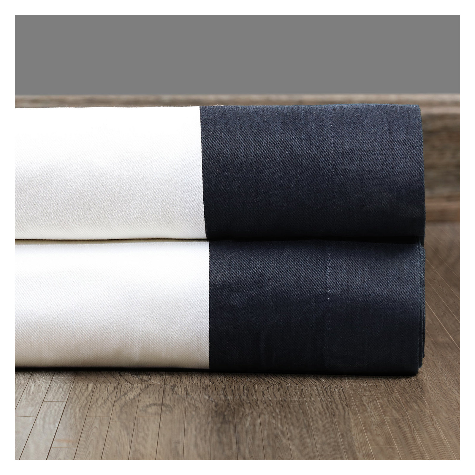 Limone Printed Cotton Curtains for Living Room & Bedroom Curtains for Large Window Single Panel Drape, 50" x 84"