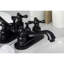 Robinet de salle de bain central à fixation à deux poignées à 3 trous à fixation sur le comptoir 4 po Kingston-90611785-90611784