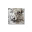 Impression abstraite monochrome sur toile II-773156874-773156873