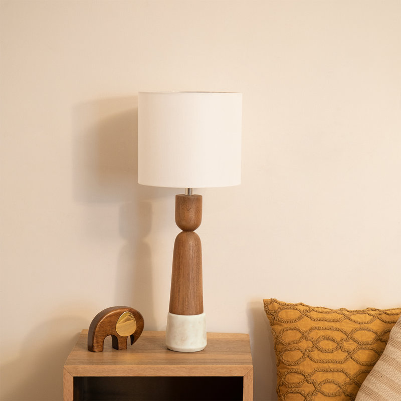 Famme Solid Wood Table Lamp