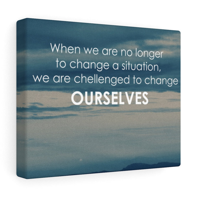 When We Are No Longer - Wrapped Canvas Print