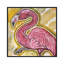 Pink Flamingo by Lynnette Shelley - Painting on Canvas-861320978-861320983