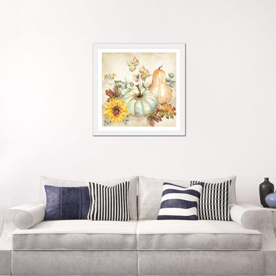 " Watercolor Harvest Pumpkin II " by Tre Sorelle Studios