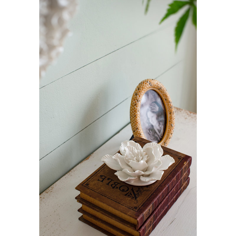 Handmade Boho Plants & Flowers Wall Decor on Ceramic / Porcelain