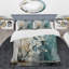 Subtle Serenity II - Ensemble de housse de couette abstrait - Microfibre de polyester-110398261