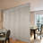 Oat Single Rail Blackout Panel Track Extendable, Panel width 23.5"-90566783-87152939