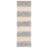 Clairvaux Natural Fiber Flat Weave Jute/Cotton Geometric Rug in Natural/Gray-1598134370
