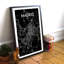Madrid City Map - No Frame Print-706233379