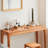 Cherry Rectangular Solid Wood Writing desk with drawers desk-581892212-581892214