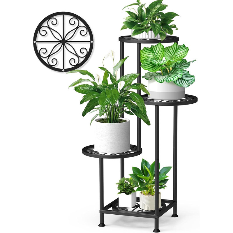 Présentoir à fleurs à 4 niveaux