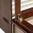 Queen Size Murphy Bed, Pine Wood Cabinet Bed With Power Station And Rattan Decoration Panel-907682373