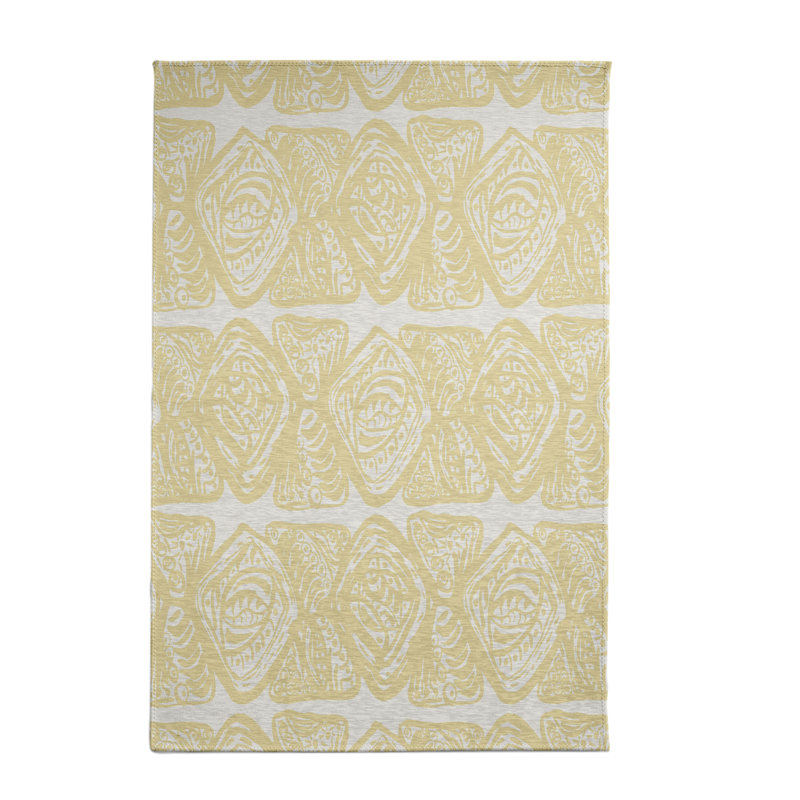 Safari Chenille Geometric Indoor Rug, Rectangle 2' x 3'