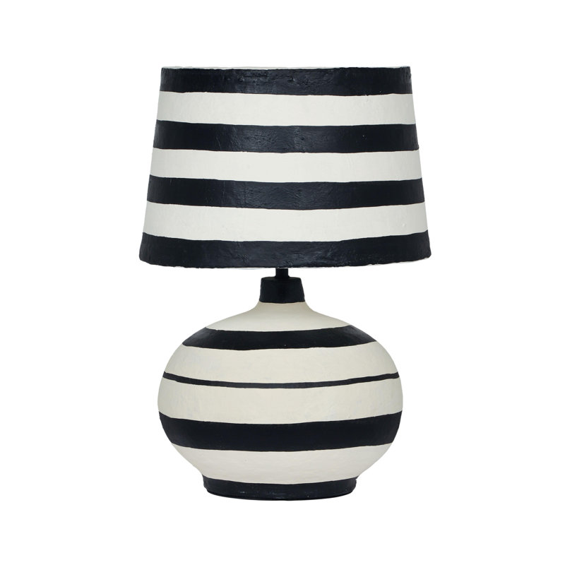 Lampe de table Catharine Positano, Bleu / Blanc cassé