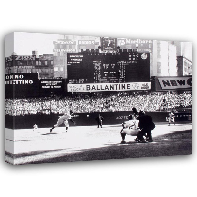 Don Larsen - Perfect Game, 14" H x 18" W