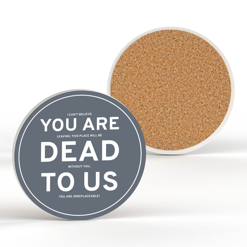 Kana Ceramic Round 1 Piece Coaster