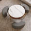Table basse moderne à plateau relevable avec rangement caché