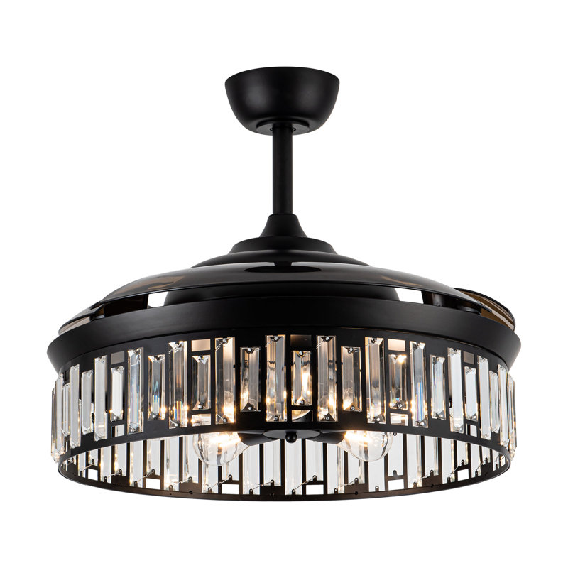 Ventilateur de plafond 52 po avec ensemble d'éclairage Loreen