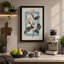 Blooms in Blue Botanical - Wrapped Canvas-1262079821-1262079819