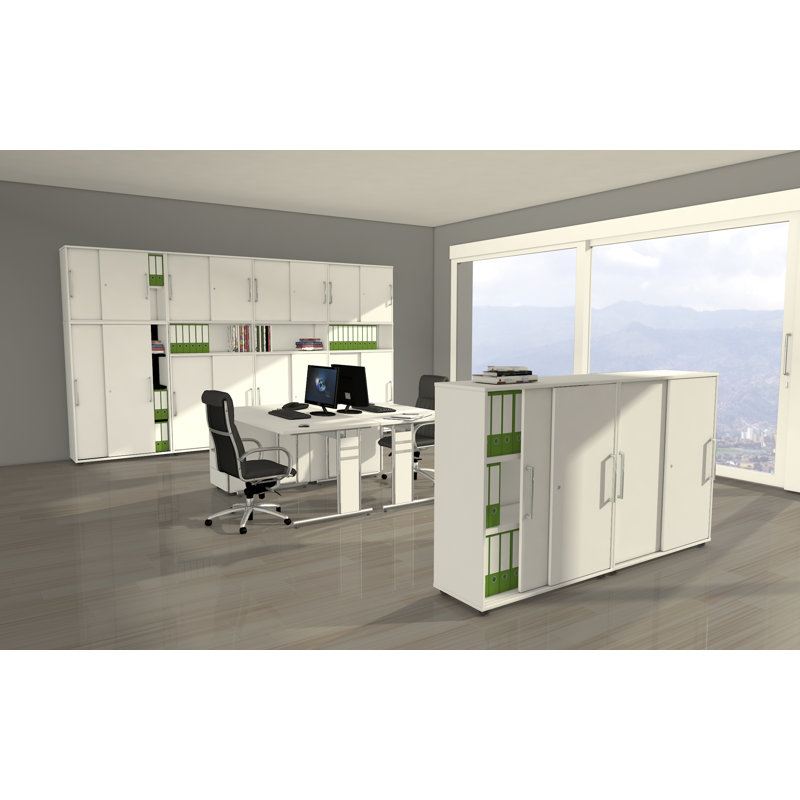 Fishburne 2 -Door 4 -Shelf
