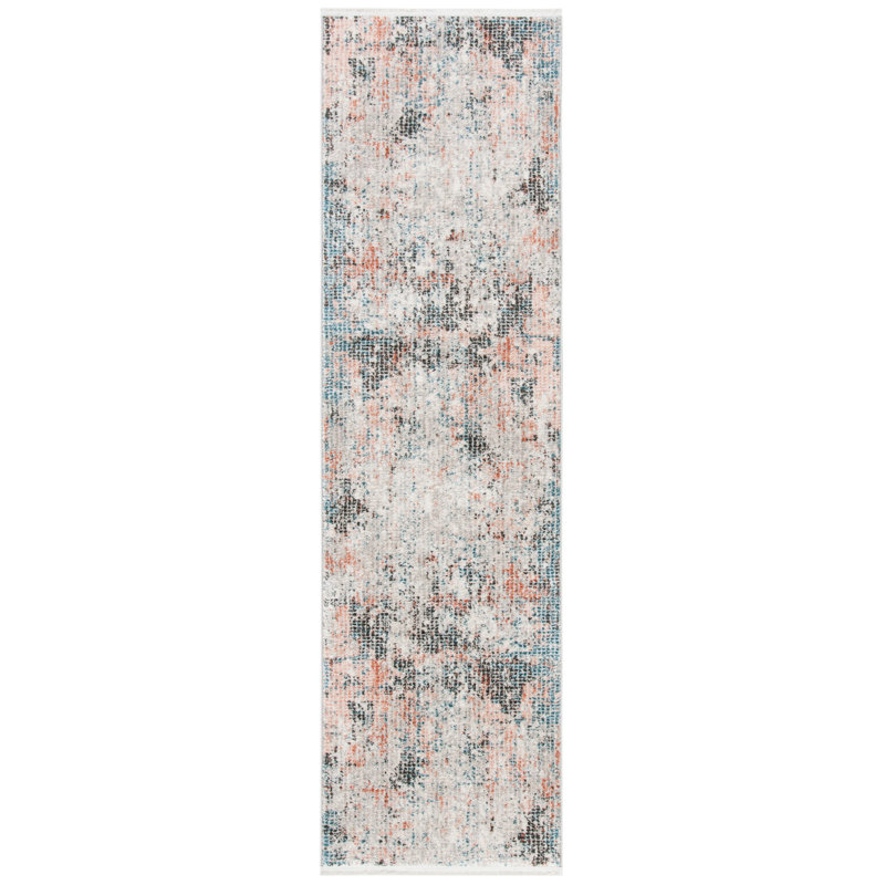 Mesa Shivan Performance Abstract Rug, Runner 2'2" x 8'