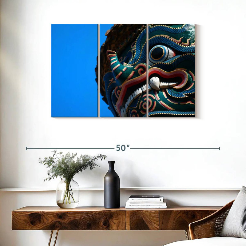Rorry Oriental Monster, 24" H x 38" W