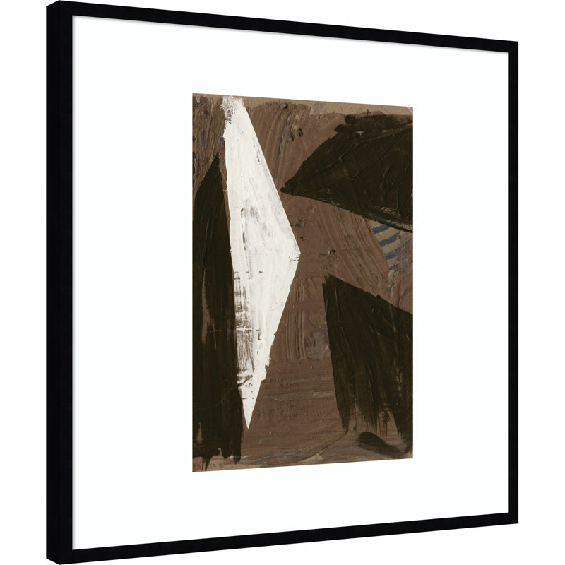 «Traction »par Edward Selkirk, reproduction d'art encadrée sur bois, 33 x 33