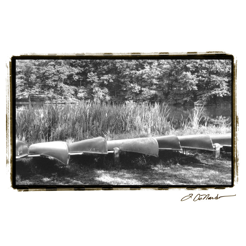 Lake Living IV by Laura DeNardo - Wrapped Canvas Print, 30cm H x 46cm W